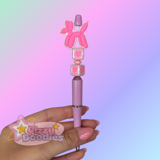 Balloon Dog | Beaded Fidget Focal Pen