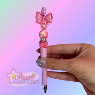 Bows on Bows | Beaded Fidget Pen