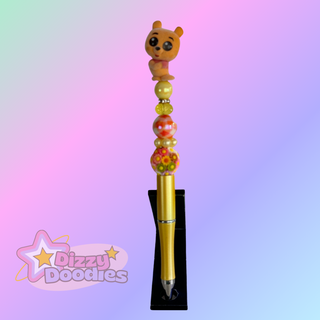 Silly Ol’ Bear | Beaded Figure Pen